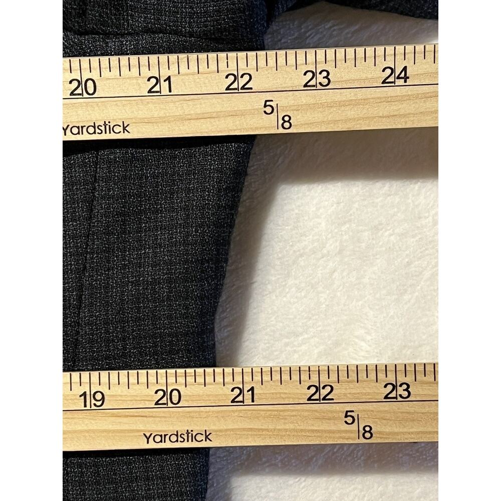 Vtg Haggar Collection 42R Blue Black Micro-Check Plaid Blazer Sport Coat Jacket - Picture 9 of 14